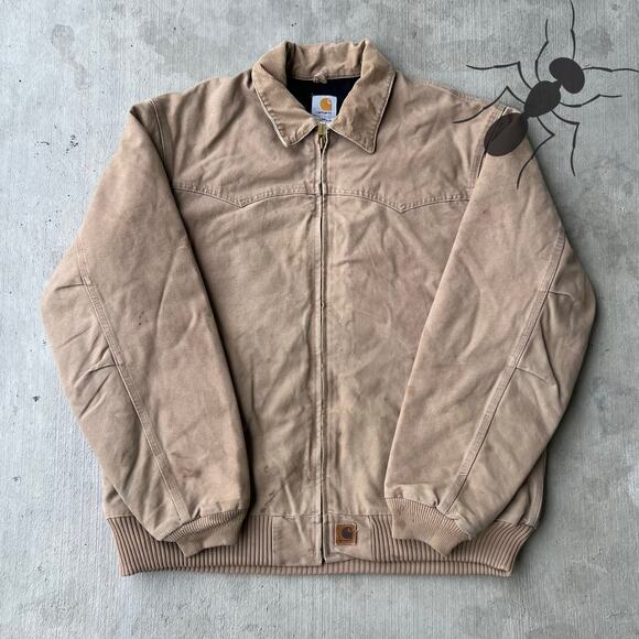 Carhartt Other - Carhartt J14 SDL brown Santa fe work wear jacket